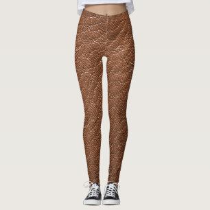 Leggings Patrón de flores silvestres de acuarela caprichosa