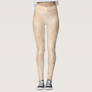 Leggings Patrón de flores silvestres de acuarela caprichosa