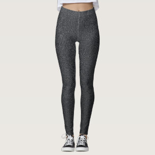 Leggings Patrón de flores silvestres de acuarela caprichosa