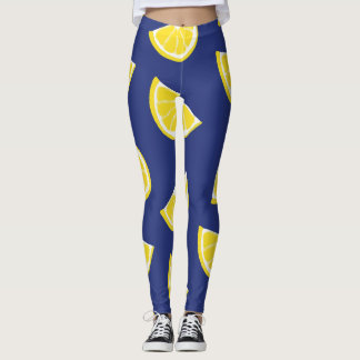 Leggings Patrón de follaje tropical Moscas verdes