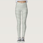 Leggings Patrón de franja blanca<br><div class="desc">Un sencillo patrón de rayas blancas.</div>