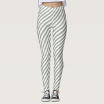 Leggings Patrón de franja blanca<br><div class="desc">Un sencillo patrón de rayas blancas.</div>