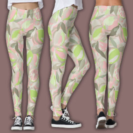 Leggings Patrón de Frutas  |  Cítricos Vibrantes