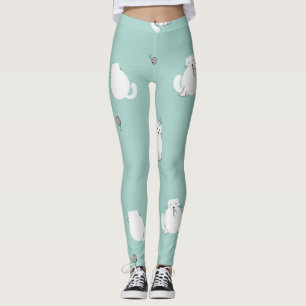 Leggings Patrón de gato
