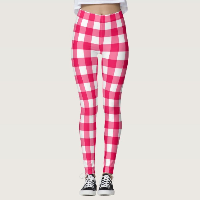 Leggings Patrón de Gingham (Anverso)