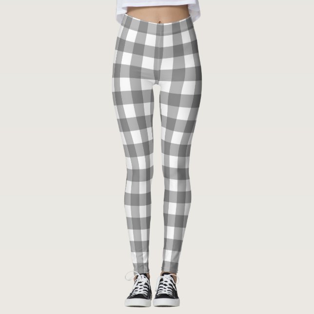 Leggings Patrón de Gingham (Anverso)