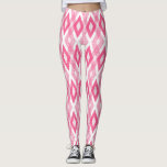 Leggings Patrón de Harlequin Grunge Rosado Caliente<br><div class="desc">Leggings elegantes,  rústicas y únicas con arlequín de color rosa y blanco. Hay otros colores disponibles.</div>