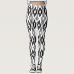 Leggings Patrón de Harlequin negro y blanco<br><div class="desc">Leggings elegantes, rústicas y únicas con arlequín negro y blanco. Hay otros colores disponibles.</div>