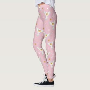 Leggings Patrón de Hedwig Rosa Solsticio