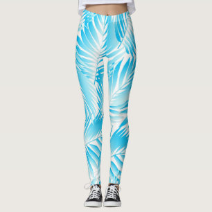 Leggings Patrón de hojas