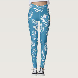 Leggings Patrón de hojas 13