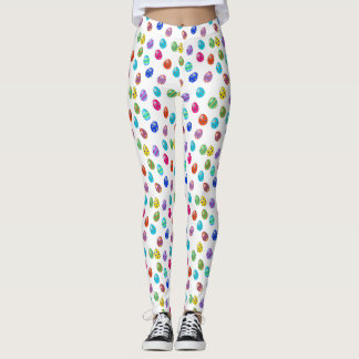 Leggings Patrón de Huevos de Pascua