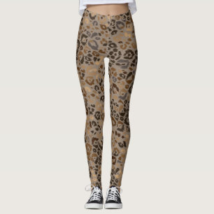 Leggings Patrón de impresión animal