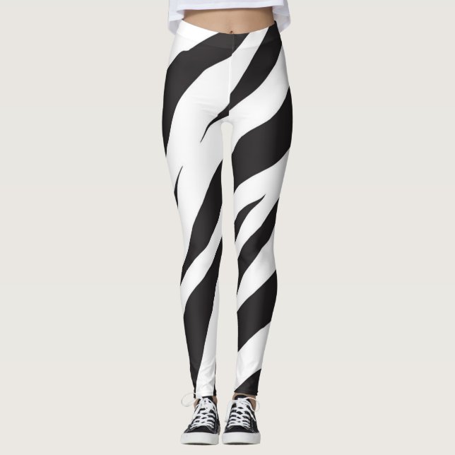 Leggings Patrón de impresión animal (Anverso)