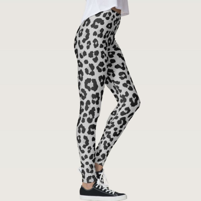 Leggings Patrón de impresión de animales de leopardo de cen (Subido por el creador)