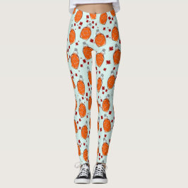 Leggings Patrón de jarabe de arce canadiense