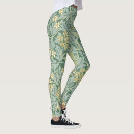 Leggings Patrón de jazmín por William Morris