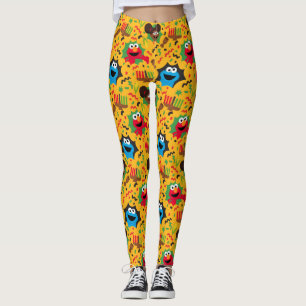 Leggings Patrón de Kwanzaa de Plaza Sésamo
