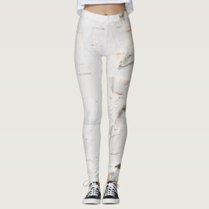 Leggings Patrón de la corteza de Birch