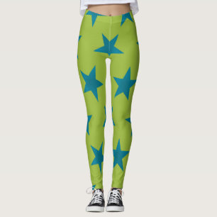Leggings Patrón de las estrellas doradas 20