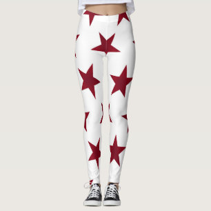 Leggings Patrón de las estrellas doradas 7