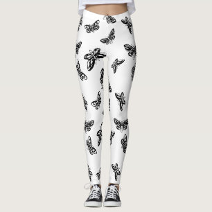 Leggings Patrón de las piernas