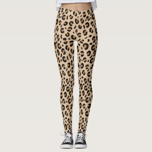 Leggings patrón de leopardo de chita funky