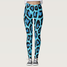 Leggings Patrón de leopardo de moda de Bue