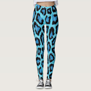Leggings Patrón de leopardo de moda de Bue
