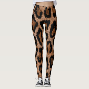 Leggings Patrón de leopardo de moda de moda