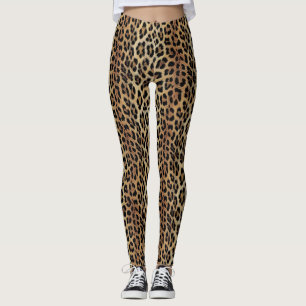 Leggings Patrón de leopardo, tigre, piel de leopardo, de mo