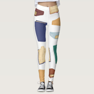 Leggings Patrón de libro
