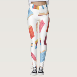 Leggings Patrón de libro
