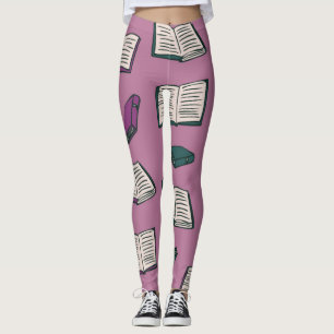 Leggings Patrón de libro