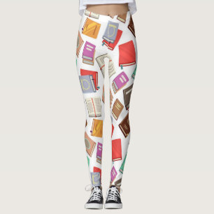 Leggings Patrón de libro