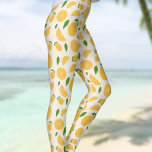Leggings Patrón de limón<br><div class="desc">Leggings con rodajas,  medias tajadas y limón entero,  para los amantes del cítrico: perfecto para un regalo a tu novia o para ponerte en ropa durante las sesiones deportivas o de yoga.</div>