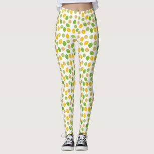 Leggings Patrón de limón y limón
