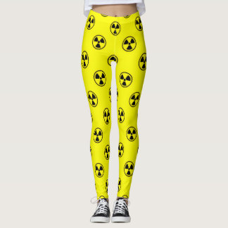 Leggings Patrón de logotipo de radiación
