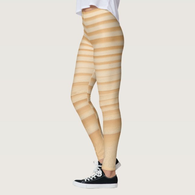 Leggings Patrón de madera (Izquierda)
