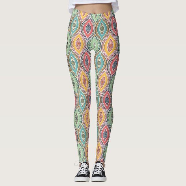 Leggings Patrón de Mandala (Anverso)