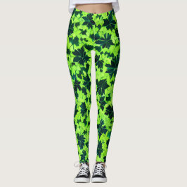 Leggings Patrón de marfil