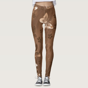 Leggings Patrón de mariposa 15
