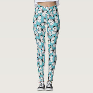 Leggings Patrón de mariposa de col