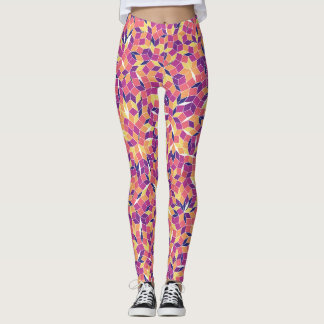 Leggings Patrón de mosaicos