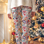 Leggings Patrón de Navidades de hombre de pan de jengibre<br><div class="desc">¡Métete en el espíritu de las fiestas con estas adorables leggings de hombres de jengibre! Con un patrón festivo de galletas de pan de jengibre, bastones de dulces y rociaduras, estas leggings seguramente te harán sonreír. Fabricados con tejidos blandos y tensos, son perfectos para cozarse con el fuego o para...</div>