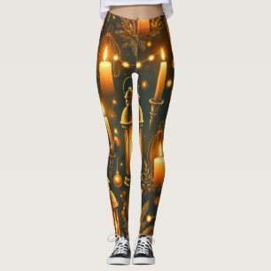 Leggings Patrón de Navidades de sublimación   Festividad