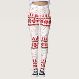 Leggings Patrón de navidades Lámparas de Navidad, equipo de