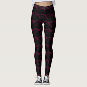 Leggings Patrón de notas musicales