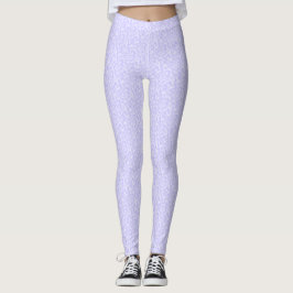 Leggings Patrón de Nube Malva Verano