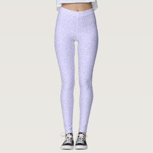 Leggings Patrón de Nube Malva Verano 